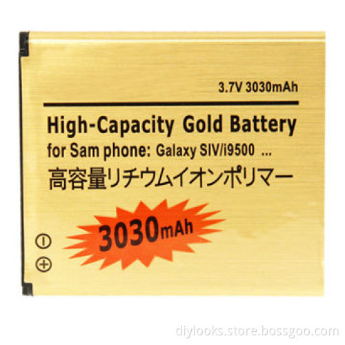 3030mAh High Capacity Gold Business Battery for Samsung Galaxy S IV/i9500